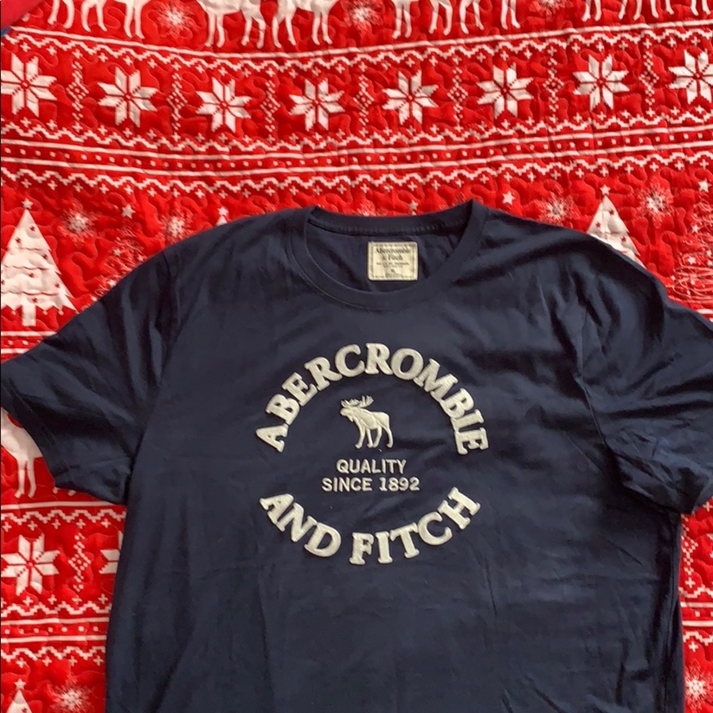 Abercrombie t-shirt xl navy